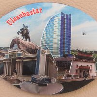  Автентичен магнит от Монголия-серия-18, снимка 2 - Колекции - 21136034