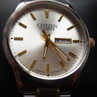 Нов ръчен часовник Цитизен, златни елементи, Citizen Watch BF0614-90A, еластична верижка, снимка 10 - Мъжки - 9068336