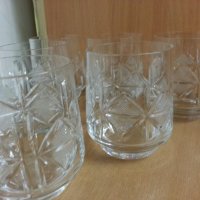 Кристални чаши за уиски, снимка 2 - Антикварни и старинни предмети - 23534552
