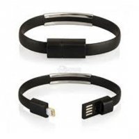 Micro USB кабел във форма на гривна за ръка за пренос на данни и зареждане