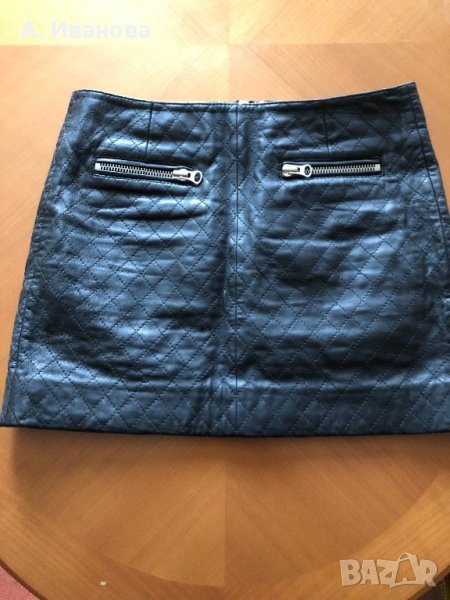 Дамска пола естествена кожа, снимка 1