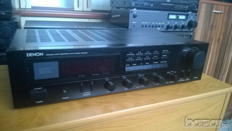 denon dra-25 am/fm stereo receiver-japan-loudnes-нов внос от швеицария, снимка 1