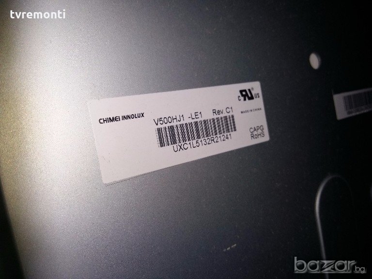 LED TV PANEL V500HJ1-LE1 rev.C1 LED BACKLIGHT, снимка 1