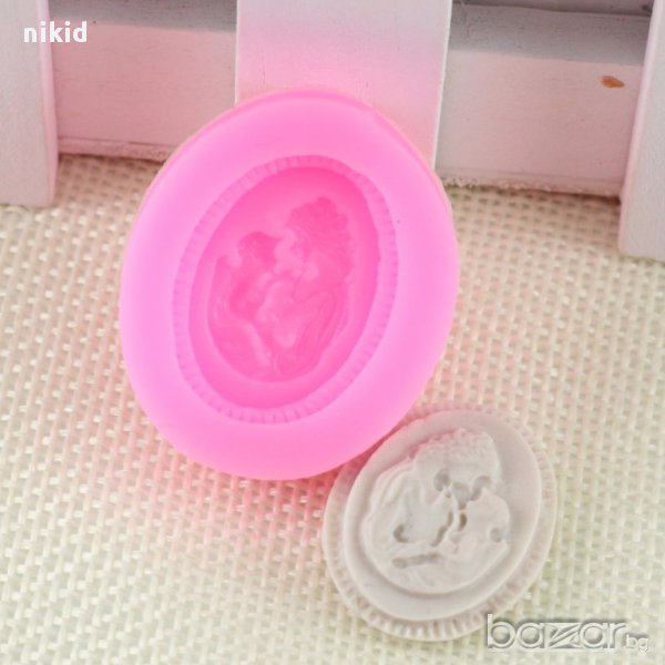 майка с бебе мини силиконова форма молд украса декор торта фондан шоколад и др, снимка 1