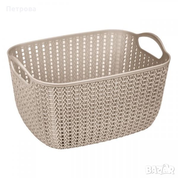 Пластмасов панер/кошница за съхранение-29х22х16 см., снимка 1