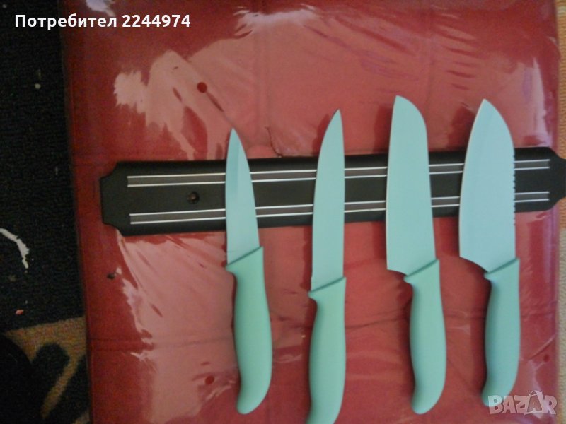 Компект уникални ножове с магнитна дъска , снимка 1