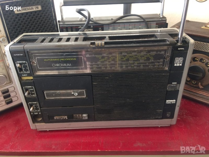 PHILIPS RR 454 радиокасетофон., снимка 1