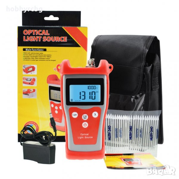 Оптичен източник на светлина с дължина на вълната 1310 / 1550nm FC/ ST , снимка 1