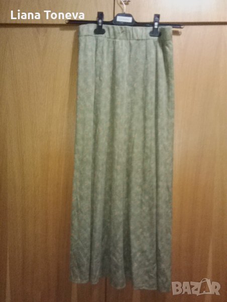 трикотажна дьлга пола, снимка 1