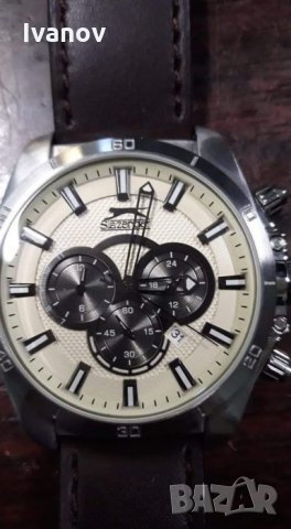  Продавам часовник Slazenger , снимка 2 - Мъжки - 25522584