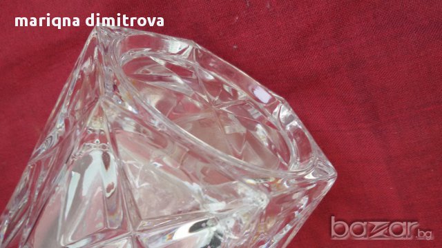  кристална ваза , снимка 5 - Вази - 17785988