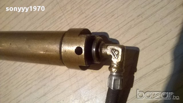 антика немска помпа-мед/месинг 44-74см-внос швеицария, снимка 13 - Аксесоари за велосипеди - 13826119