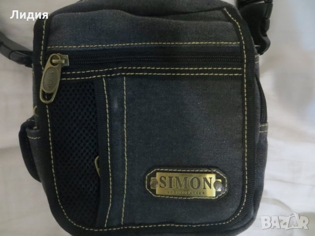 Мъжка чантичка Simon, снимка 2 - Чанти - 24633908