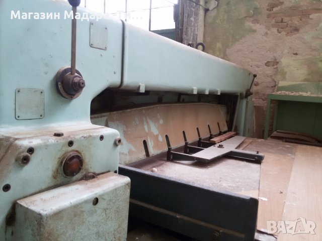 ножица за фурнир, гилотина, снимка 3 - Други машини и части - 25679084