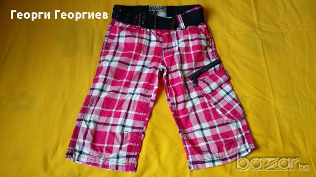 Нови панталони за момче Unlocked/Ънлокд, 100% оригинал с колан, снимка 1 - Детски панталони и дънки - 15780314
