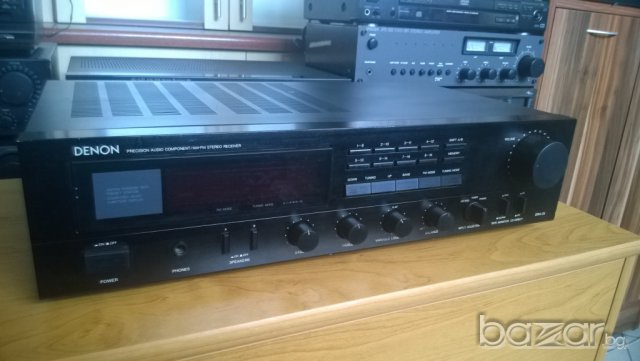 denon dra-25 am/fm stereo receiver-japan-loudnes-нов внос от швеицария, снимка 1 - Ресийвъри, усилватели, смесителни пултове - 7325742