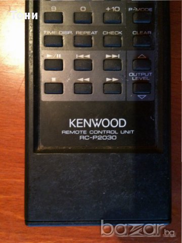 Дистанционно KENWOOD - CD, снимка 3 - Плейъри, домашно кино, прожектори - 18136874