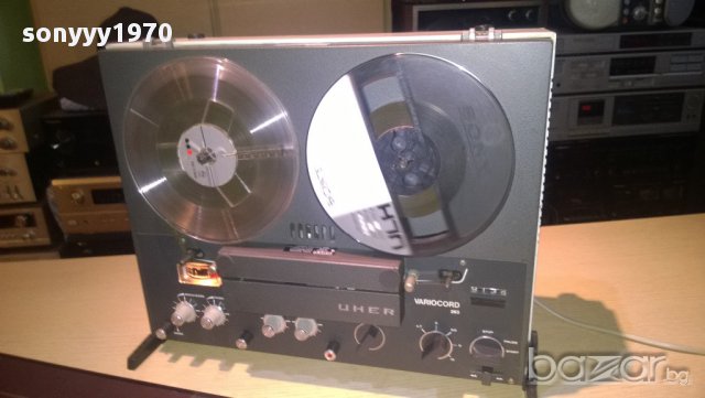 uher variocord 263-stereo-made in w.germany-ретро ролка-внос швеицария, снимка 4 - Ресийвъри, усилватели, смесителни пултове - 9792698