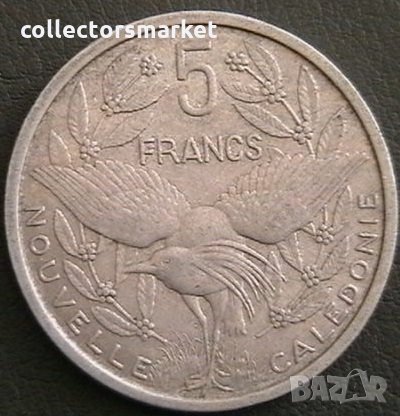 5 франка 1952, Нова Каледония