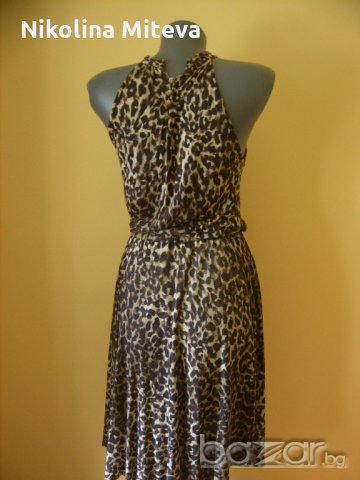 Леопардова рокля "Mango", снимка 2 - Рокли - 20326510