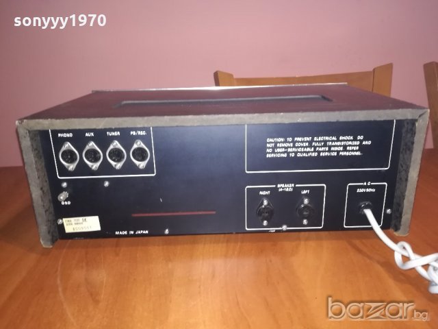 eurofunk stereo amplifier model efa2000-made in japan, снимка 15 - Ресийвъри, усилватели, смесителни пултове - 20850630