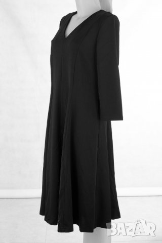 Черна клоширана рокля марка 1st Somnium - L, снимка 2 - Рокли - 25700594