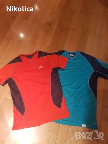 НОВA мъжка спортна тениска Kalenji, размер S., снимка 2 - Спортни дрехи, екипи - 25303367