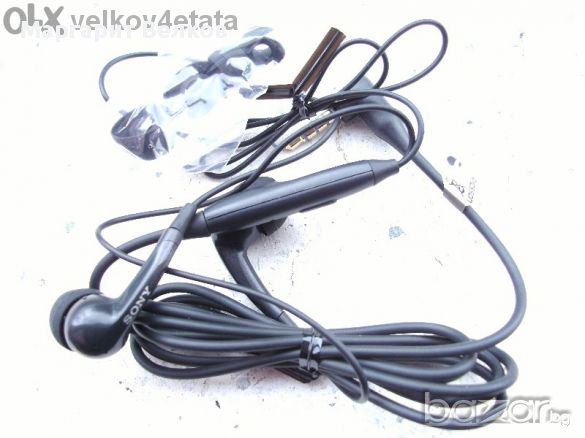 Нови Оригинални Слушалки ( Hands-free ) "SONY", снимка 5 - Калъфи, кейсове - 11789011