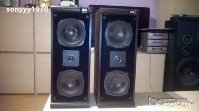 Elac el80-made in west germany-2х110w/4/8ohms-2бр-внос швеицария, снимка 4 - Тонколони - 18532737