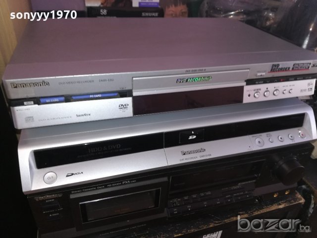 panasonic recorders-внос швеицария, снимка 3 - Плейъри, домашно кино, прожектори - 21253587