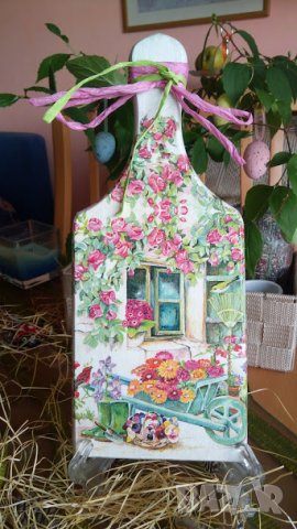 Дъски с декупаж, снимка 14 - Декорация за дома - 17097446