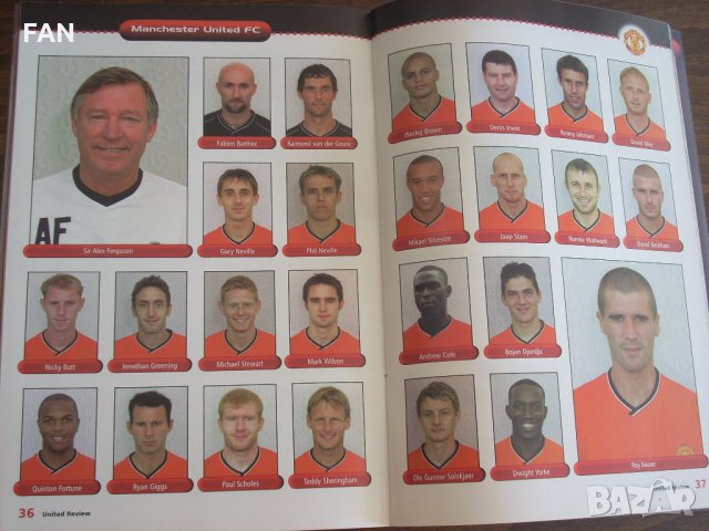 Оригинални футболни програми на Манчестър Юнайтед от Шампионската лига - сезони 2000/01 и 2001/02, снимка 7 - Други ценни предмети - 12694432