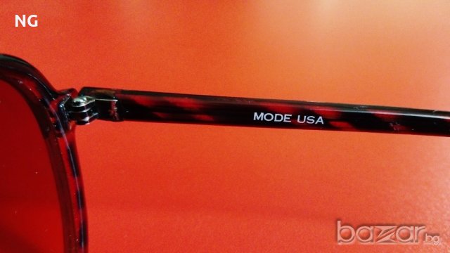 мъжки слънчеви очила mode usa слънчеви очила класически модел бъбрек, снимка 3 - Слънчеви и диоптрични очила - 21039722