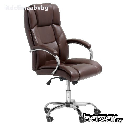 Президентски офис стол Carmen 7502 - черно-червен-отсъпка 5 %, снимка 4 - Столове за офис - 18027170