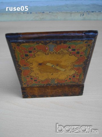 Кутия за цигари пирографирана, снимка 4 - Други ценни предмети - 11782684