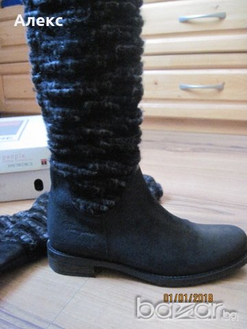95лв Нови!!! Timezone - ботуши, снимка 2 - Дамски ботуши - 20301543