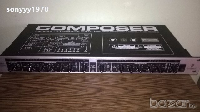 behringer-composer-audio processor-внос швеицария