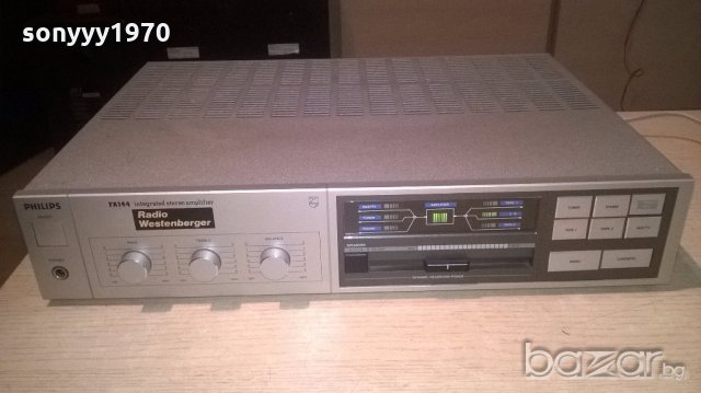 philips fa144-amplifier-made in belgium-внос швеицария, снимка 8 - Ресийвъри, усилватели, смесителни пултове - 19249601