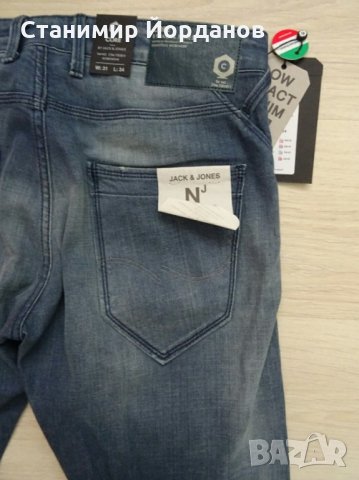 Мъжки дънки Jack & Jones размер 31, снимка 5 - Дънки - 22177205
