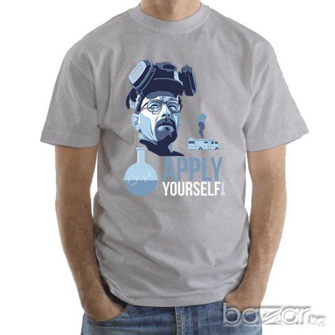 NEW! BREAKING BAD HEISENBERG мъжки тениски! Поръчай модел с твоя снимка!, снимка 3 - Тениски - 12614747