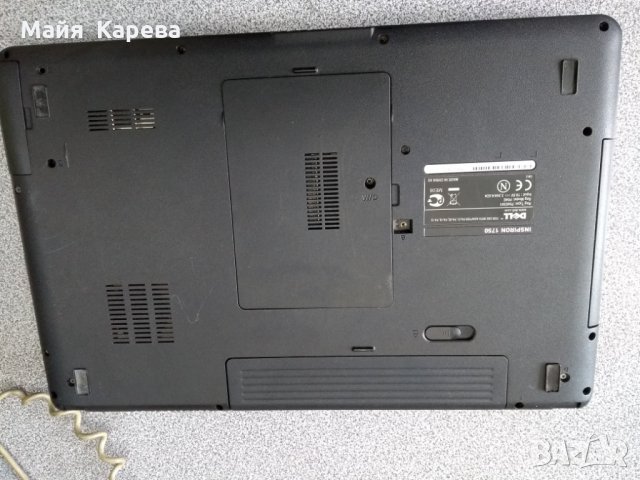 Продавам лаптоп за части Dell inspirion 1750, снимка 4 - Части за лаптопи - 24064116