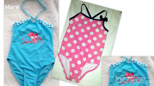 Бански за госпожица 4-5 години, снимка 1