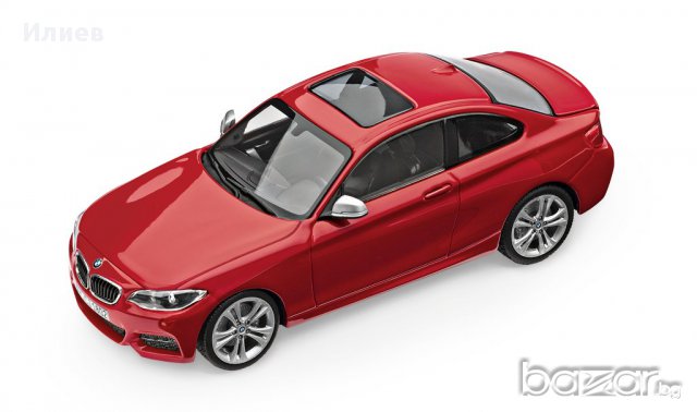 умален модел die-cast BMW 2er Coupé (F22),1:43,80422336870