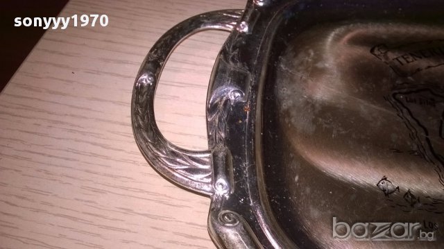 Tenerife-поднос 30х19см-внос швеицария, снимка 8 - Антикварни и старинни предмети - 17468655
