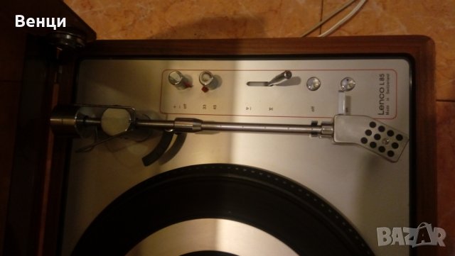 Vintage грамофон Lenco L85, снимка 10 - Грамофони - 25657025