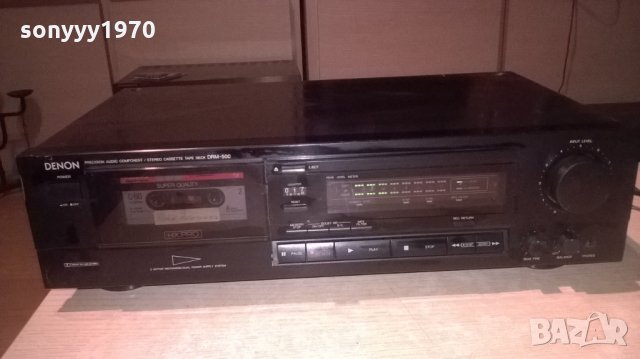 denon drm-500 deck hx pro/2motor/bias fine-made in japan