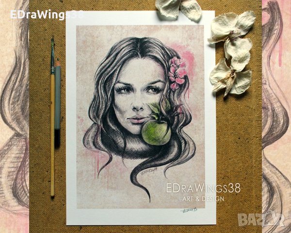 Картина / арт принт "Ева", снимка 3 - Картини - 23967804