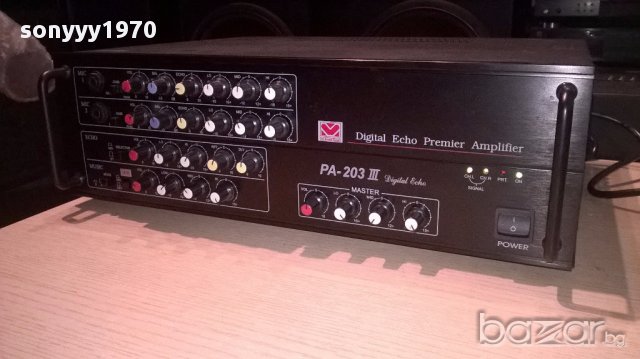 Jarguar suhyoung pa-203 lll 2x200watts-amplifier-внос швеицария, снимка 5 - Ресийвъри, усилватели, смесителни пултове - 15485077