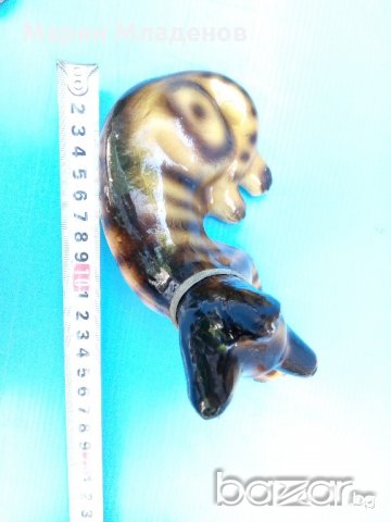 Стара статуетка-Немска овчарка, снимка 4 - Статуетки - 21352157