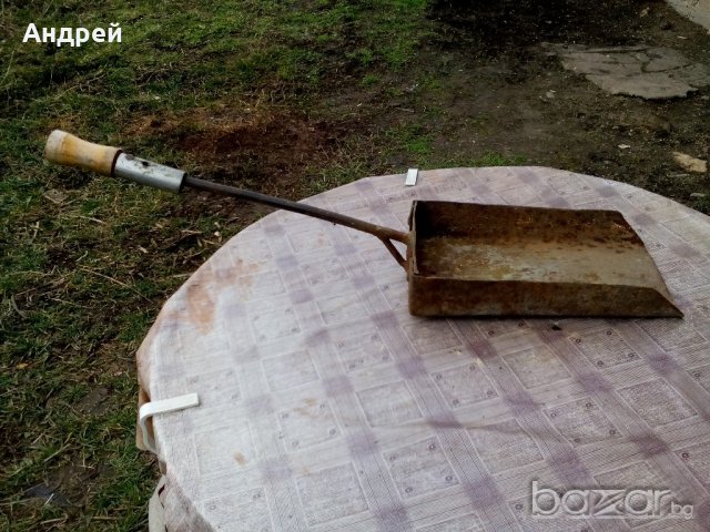 Старинна лопата,лопатка #2, снимка 1 - Градински инструменти - 20779056